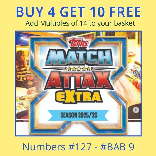 Match attax extra 2026 topps - 2026,
