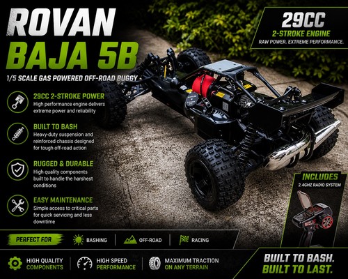 Rovan baja scale - rovan, 5b