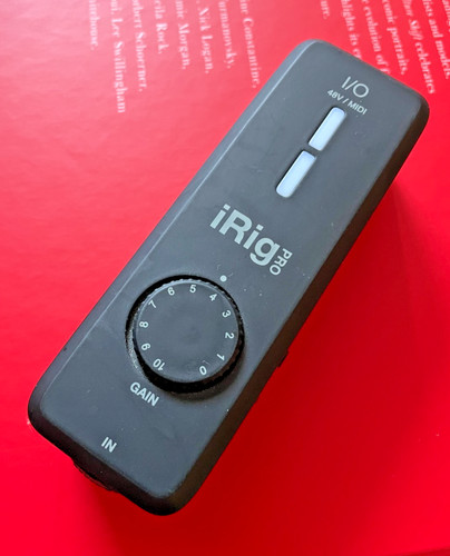 Multimedia irig pro - irig, i/o