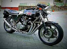 A4 photo Rickman Kawasaki Z1