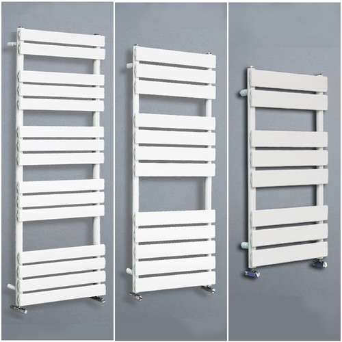 Heated towel rail radiator - heated,