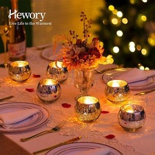 Gold Vase 6 Pcs Table