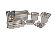 Gastronorm Containers Pans Tray Bain Marie Food Pot  Lid