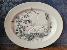 Large Vintage Meat Serving