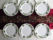 Christmas Dinner Plate Set of