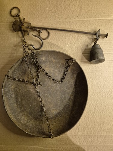 Vintage steel yard butchers - steel,