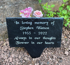 Personalised Slate Memorial