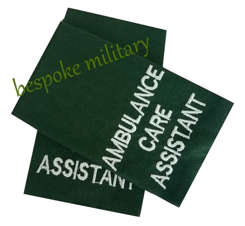 Woven ambulance care assistant - woven,
