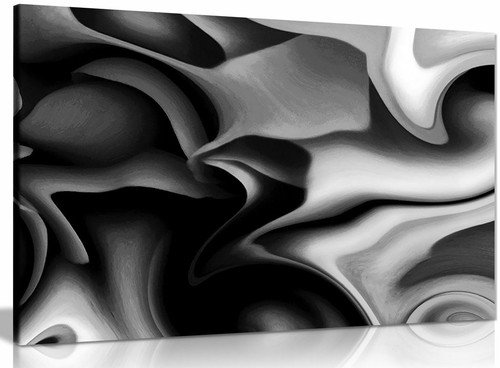 Abstract grey black and white - grey,