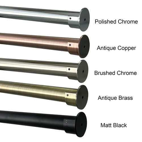 28mm recess curtain pole - recess,
