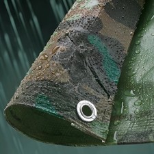 Heavy Duty Tarpaulins Tarp Large Waterproof Ground Sheets Camping Cover 85 gsm