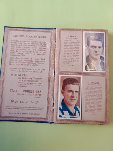 Vintage book cigarette cards - vintage,