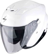 CASCO HELMET MOTO JET FIBRA 22.06 SCORPION EXO Z1 BIANCO PERLA  TG M