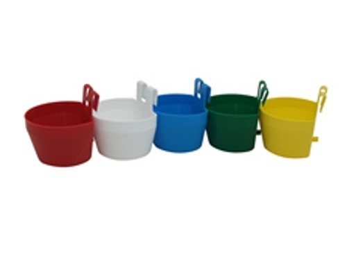 Cage run cups hangers - &,