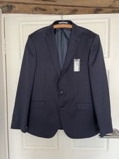 NwT M&S Blue Pin Striped