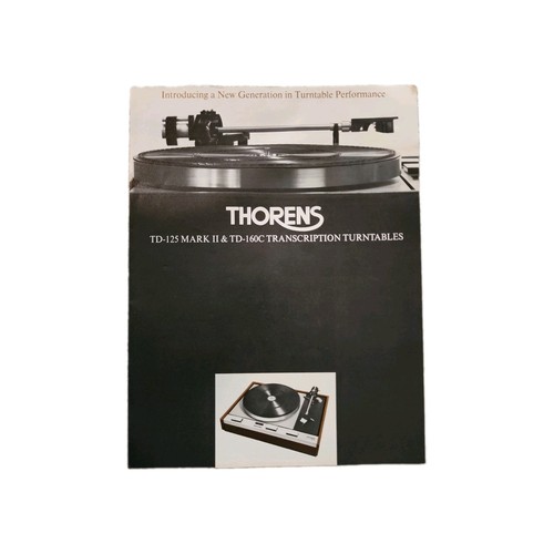 Thorens 125 td - mk, td-160c