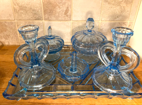 Antique art deco dressing - antique,