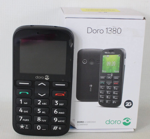 New doro 1380 black unlocked - 1380,