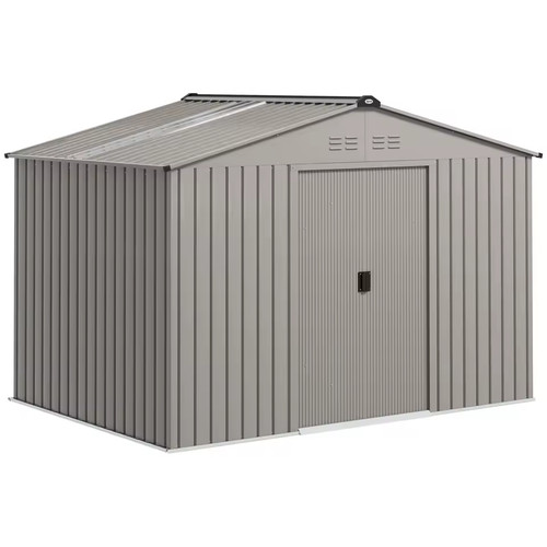 Outsunny wooden tool storage - tool,