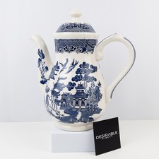 Churchill blue willow coffee - churchill,