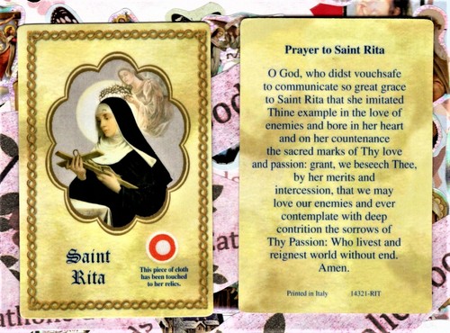 Saint rita with - rita, and