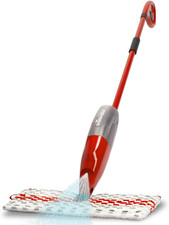 Vileda 1-2 Spray Max Mop - Microfibre Spray Mop with Detachable Bottle - Double-