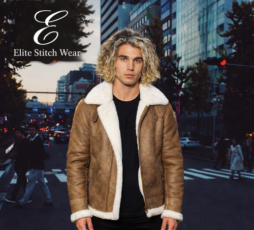 Men bomber jacket - b3,