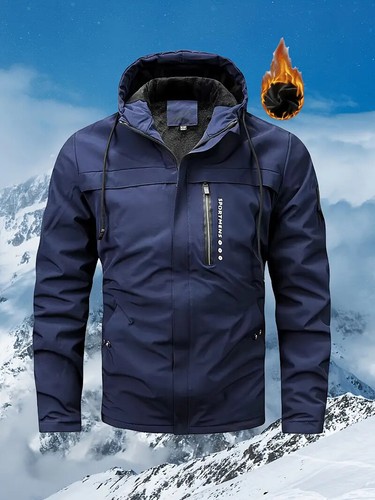 Mens warm fleece lined - fleece,