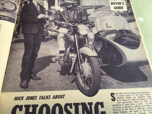 Sidecar choosing period 1964 - ,
