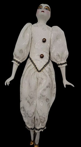 Vtg italian harlequin pierrot - italian,