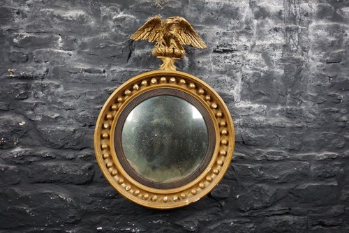 Antique regency convex gilt - regency, &