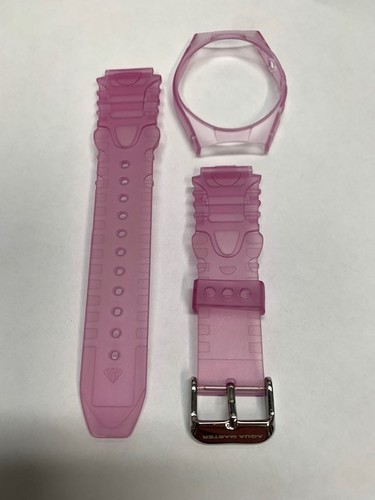 Transparent pink jelly aqua - pink,
