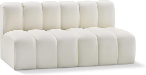 Modern cream vegan leather - vegan,