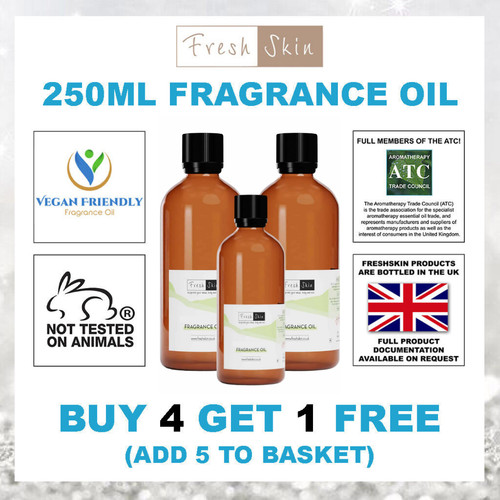 250ml fragrance oil - -, candle
