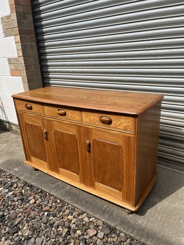 Vintage oak sideboard dresser - vintage,