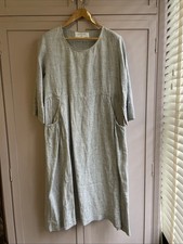 Grizas Washed 100% Linen Dress