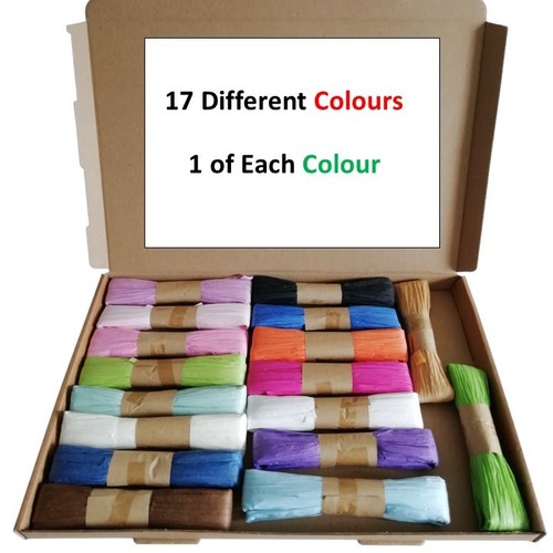Raffia paper ribbon 10m - ribbon,
