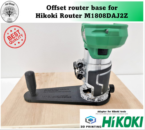 Offset router base hikoki - router,