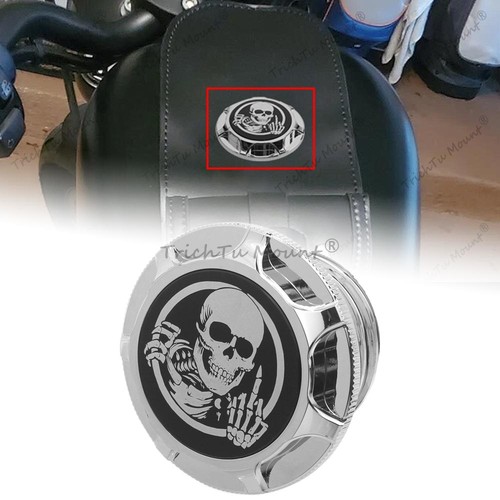 Skull style chrome gas - chrome, fuel