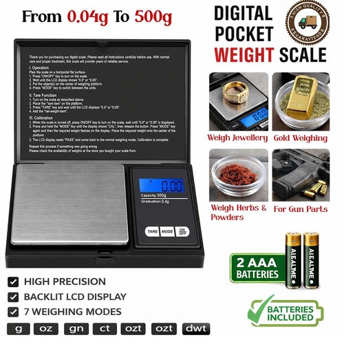 Digital pocket scale - pocket,