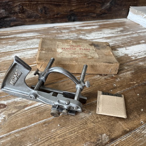 Vintage mitor plough plane - vintage,