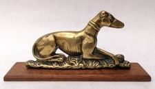 Antique Brass Greyhound