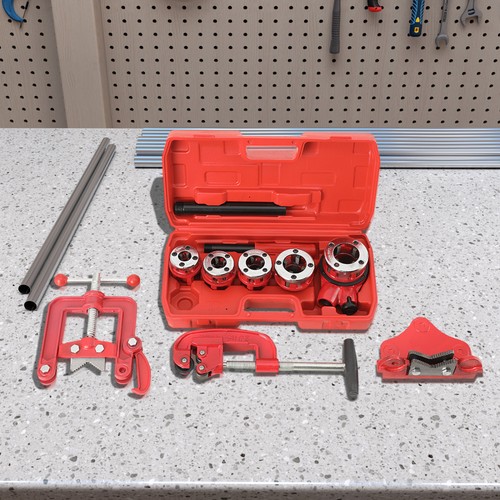 Ratchet pipe threader kit - ratchet,
