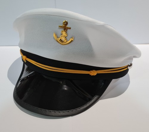 White navy officer captain - white,