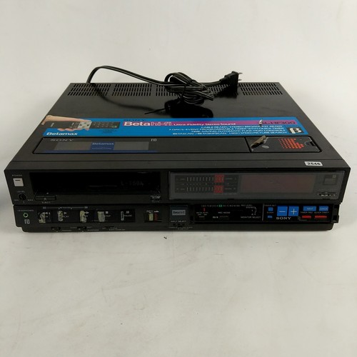 Sony hf300 betamax vcr - betamax,
