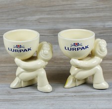 2 Lurpak Egg Cups Vintage