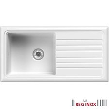 Reginox 1.0 Bowl White Ceramic