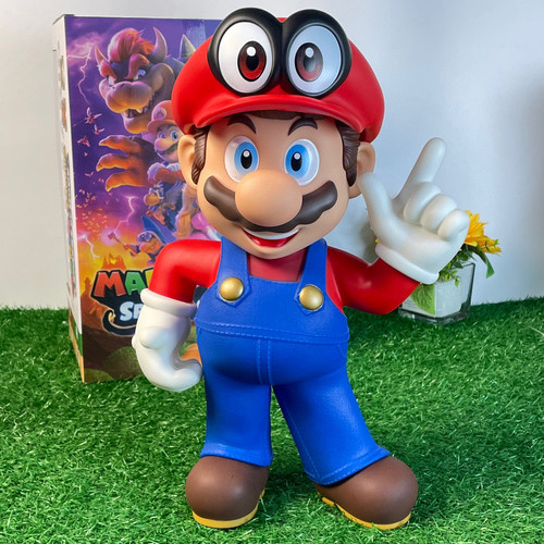 Super mario bros deluxe statue - super,