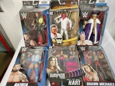 WWE Elite wrestling figures Mattel New/Boxed