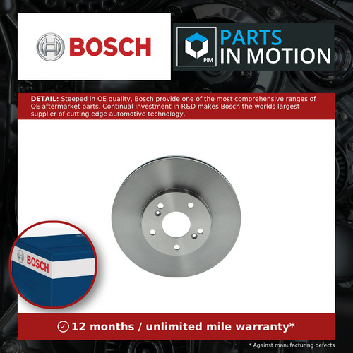 Brake discs pair vented - 2x,